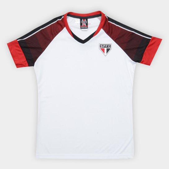 Camiseta São Paulo Fortune Feminina - Branco