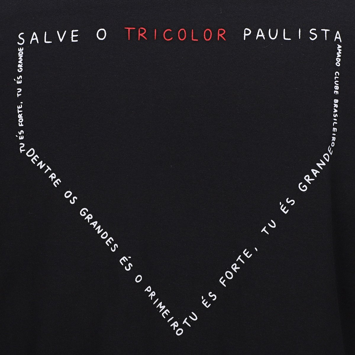 Camiseta São Paulo Hino Masculina - 3