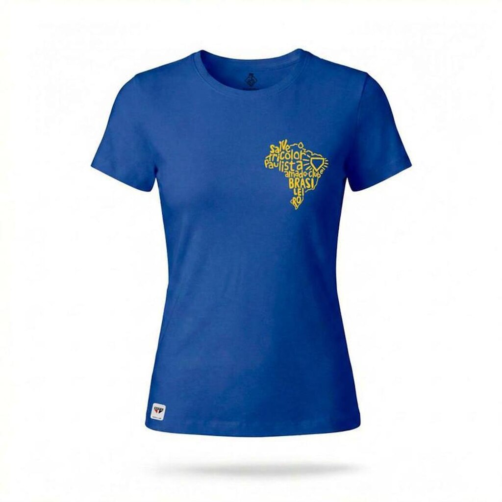 Camiseta São Paulo | MAPA COPA - Feminina | Zé Carretilha