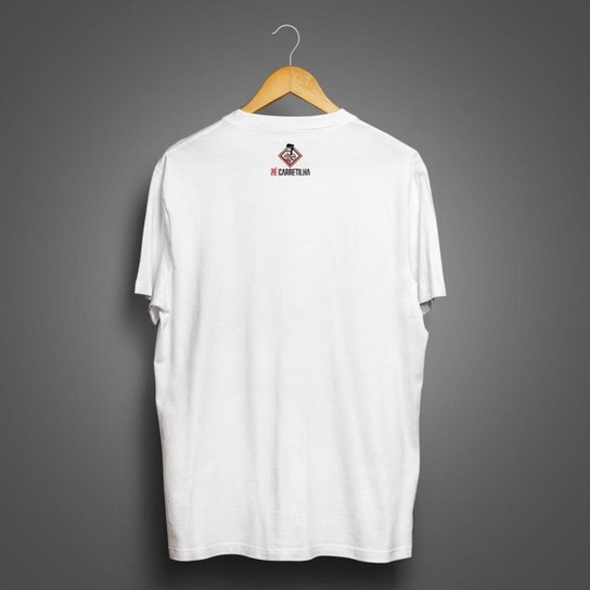 Camiseta São Paulo Masculina Zé Carretilha Carrinho Na Bola - M. Trajano SPFC