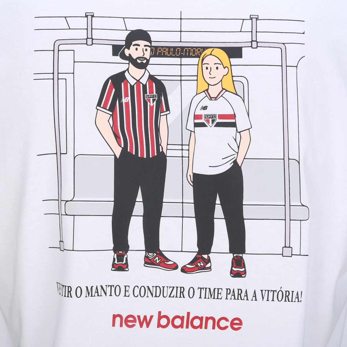 Camiseta São Paulo Subway New Balance - 5