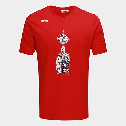 Camiseta São Paulo Taça Libertadores Masculina - Masculino