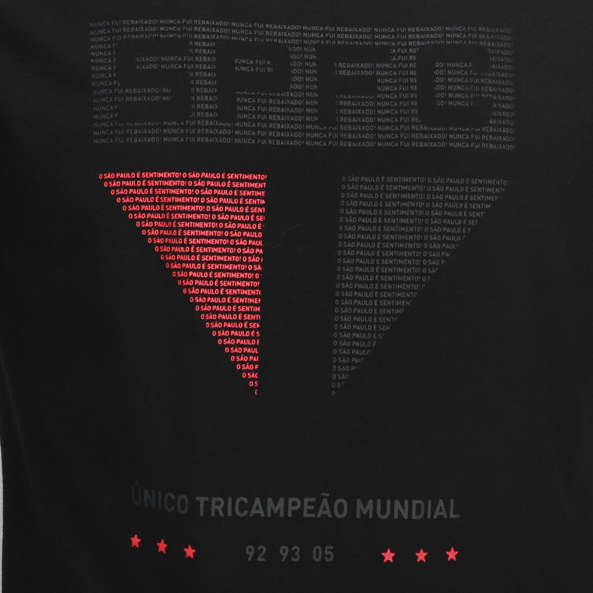 Camiseta São Paulo Único Tri Mundial Masculina - 2