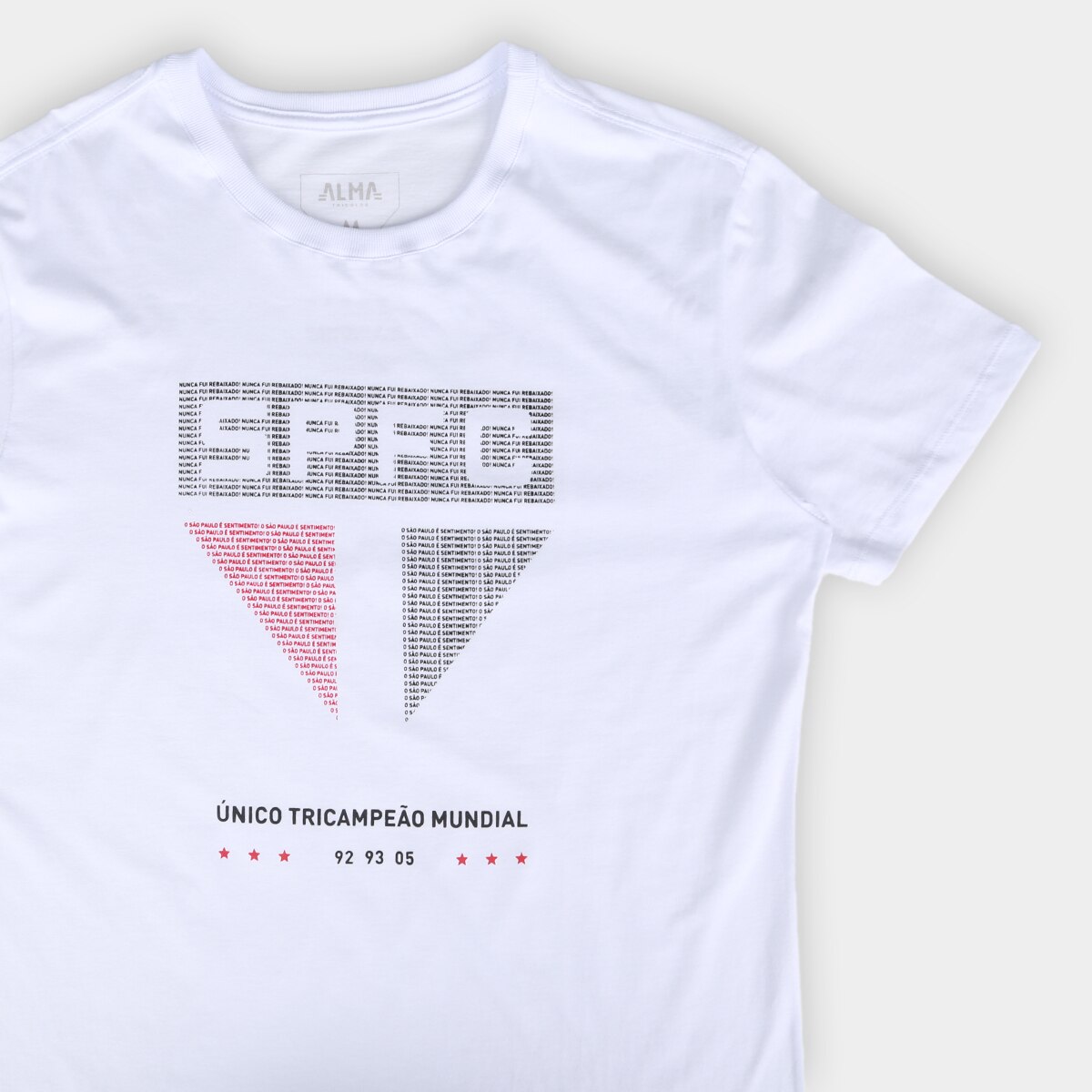 Camiseta São Paulo Único Tri Mundial Masculina - 3