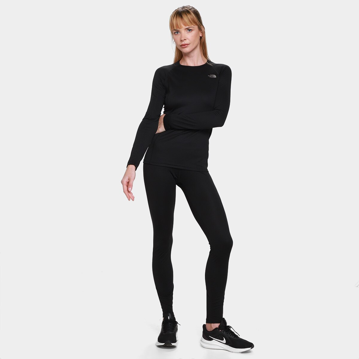 Camiseta Segunda Pele The Nort Face Light Crew Feminina - 3