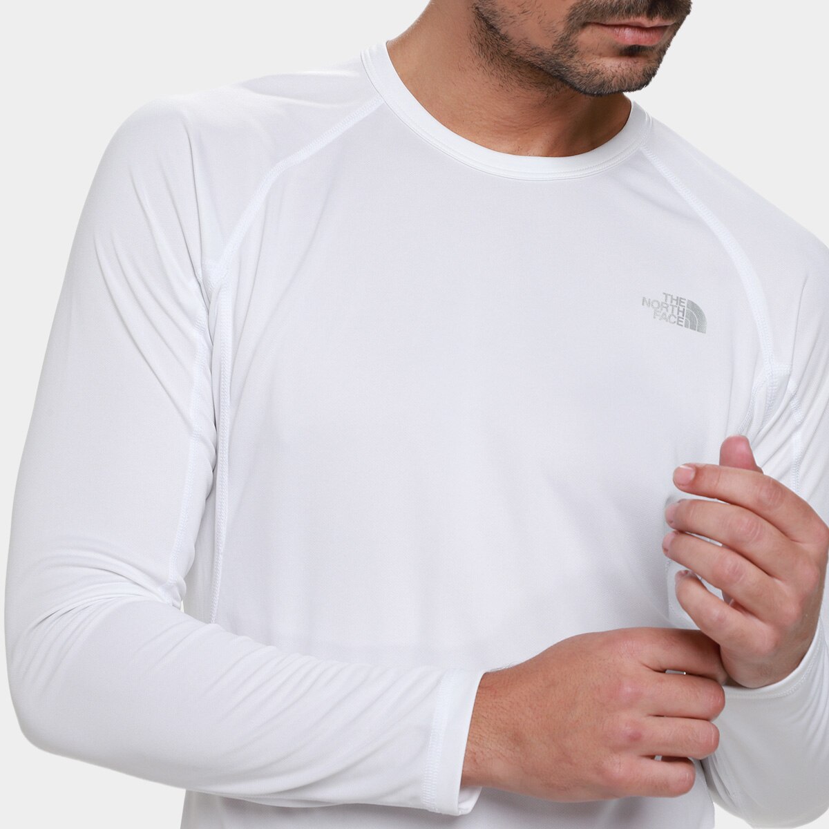Camiseta Segunda Pele The Nort Face Light Crew Masculina - 2