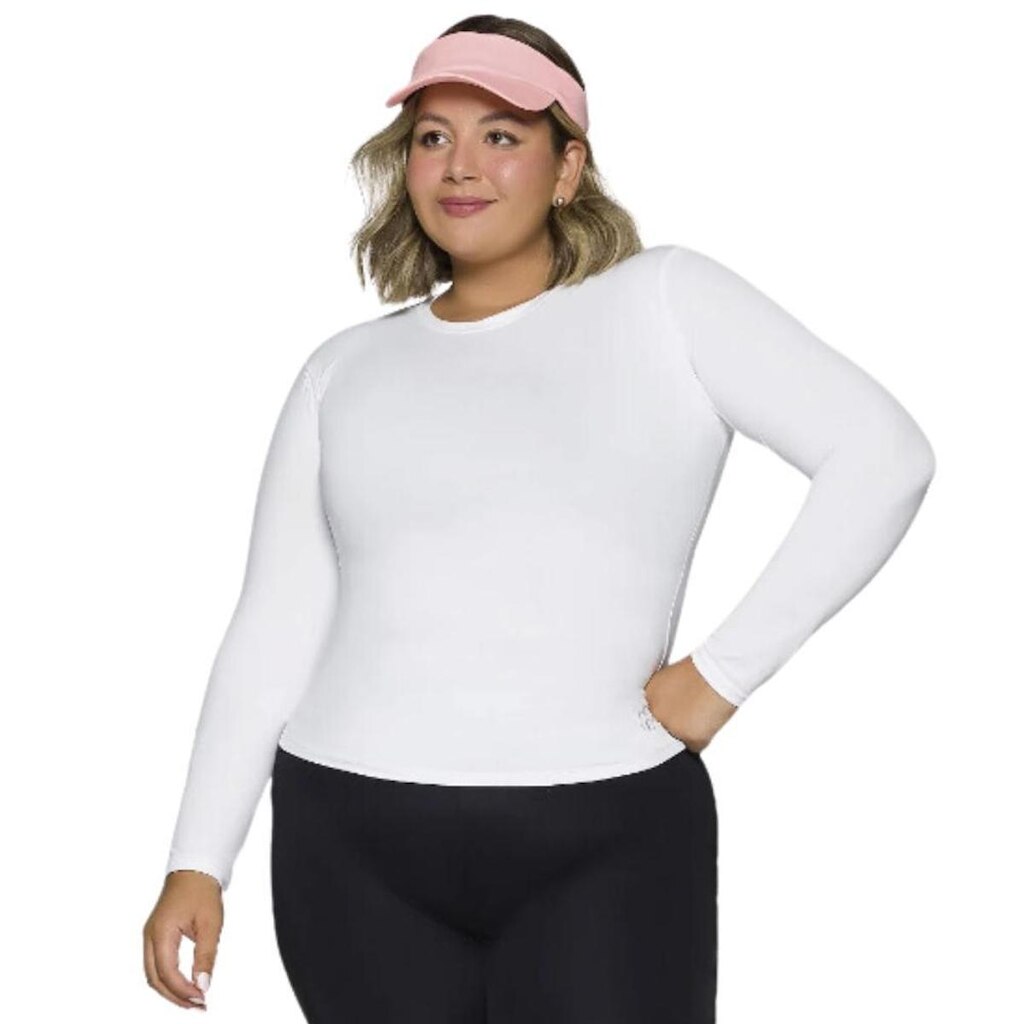 Camiseta Selene Com Proteção Uv - Plus Size Feminina