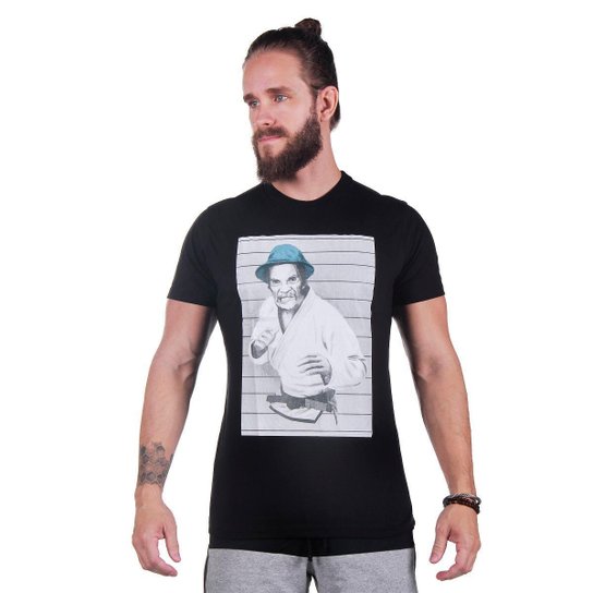 Camiseta Seu Madruga JiuJitsu Gladiadores Masculina