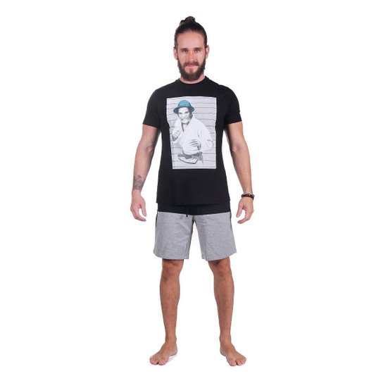 Camiseta Seu Madruga JiuJitsu Gladiadores Masculina