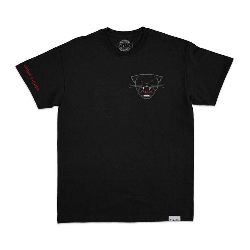 Camiseta Sigilo Paulo Piquet Preta