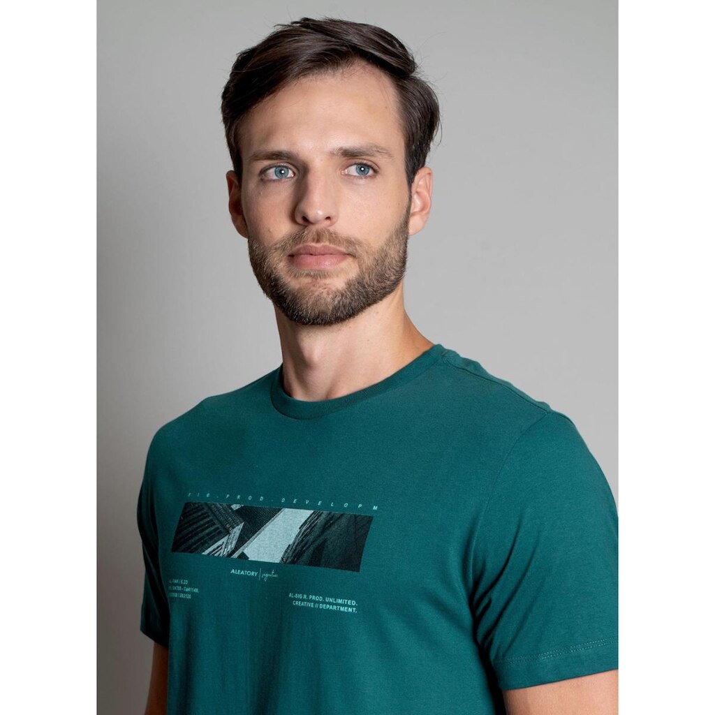 Camiseta Signature Estampada Creative Dept. Verde