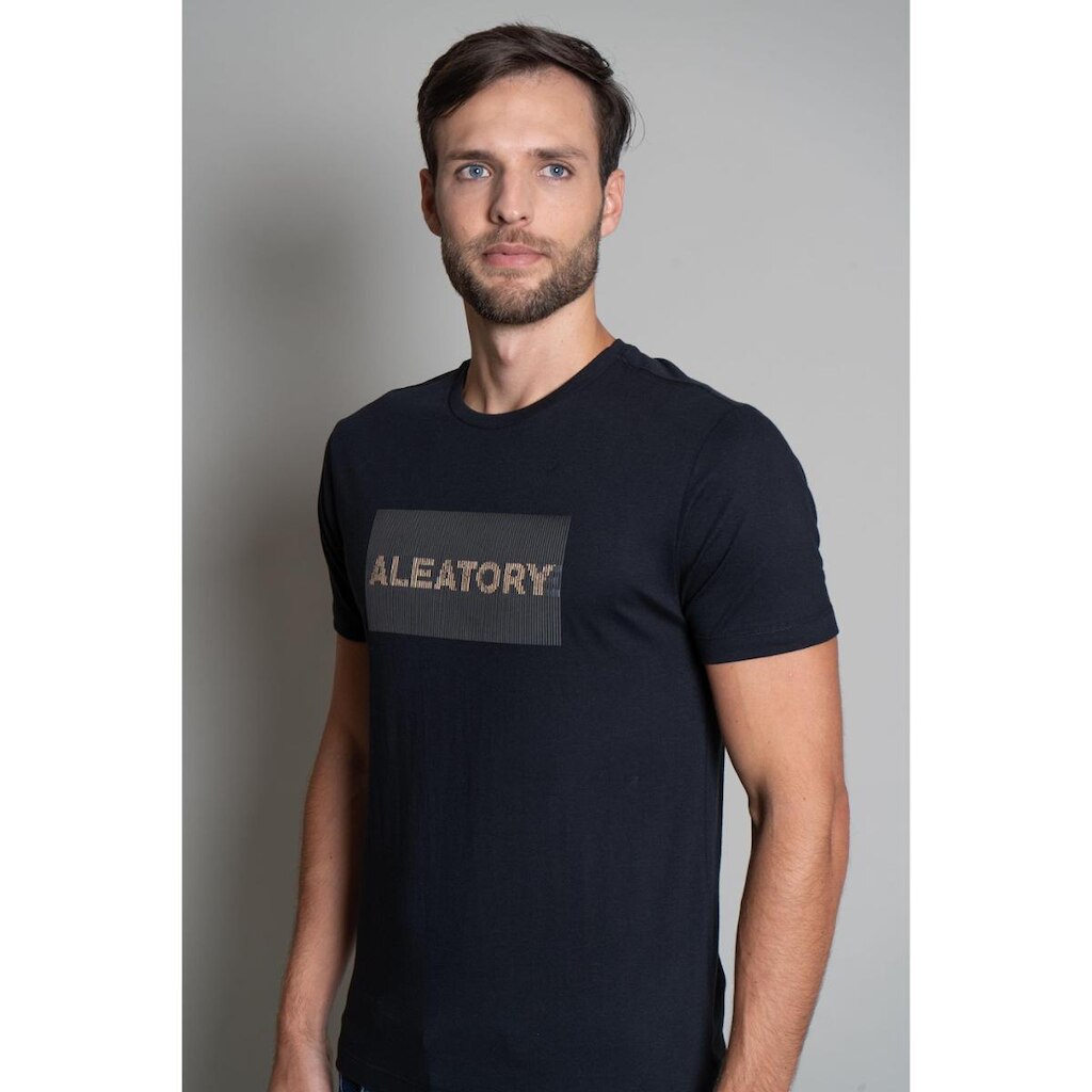 Camiseta Signature Estampada Side Vision Preta