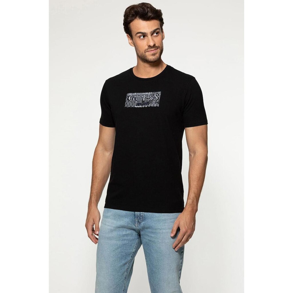 Camiseta Silk Asteca Preto