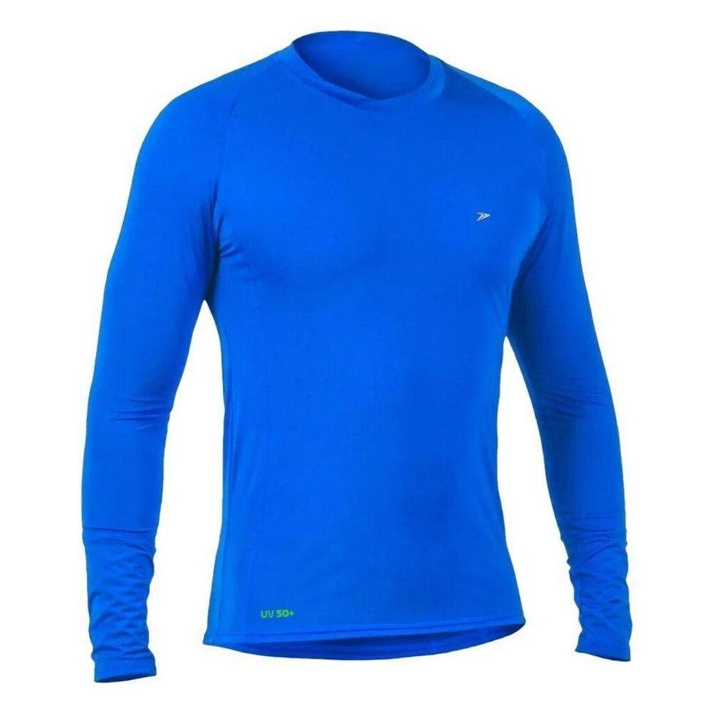 CAMISETA SKIN BASIC III M/L 04172-AZR - AZUL GG
