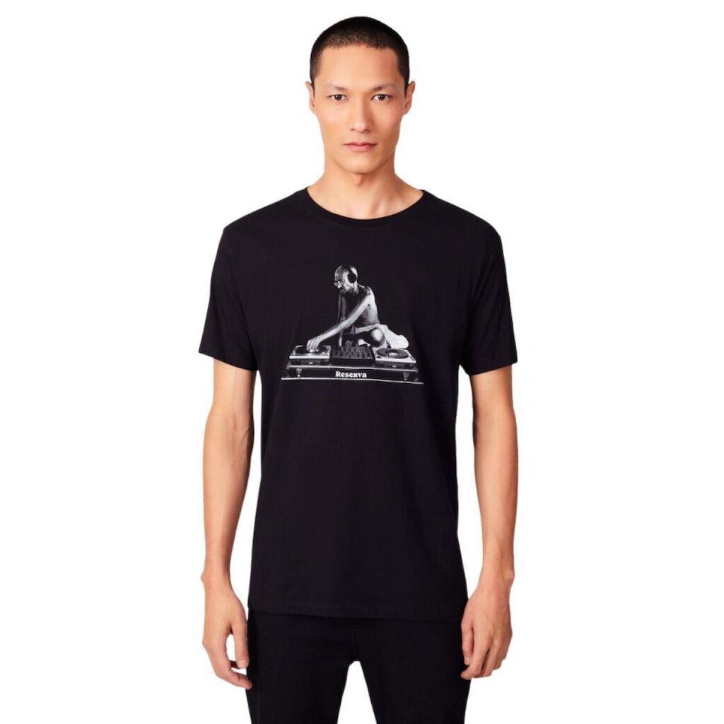 Camiseta Slim Estampa Indian Sample Reserva