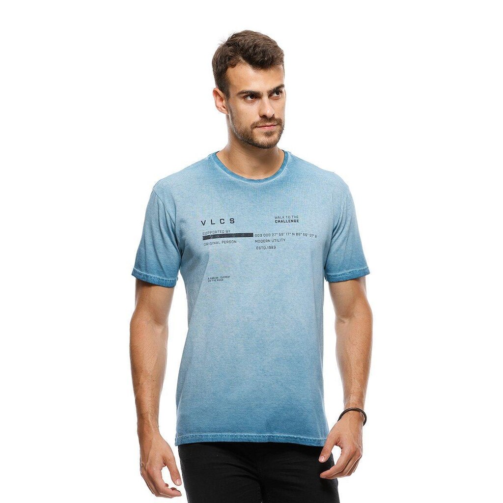 Camiseta Slim Fit VLCS Especial Challenge Masculina