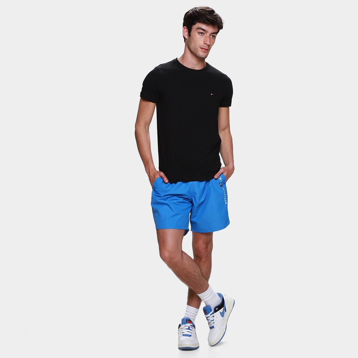 Camiseta Slim Tommy Hilfiger Stretch Fit Masculina - 3