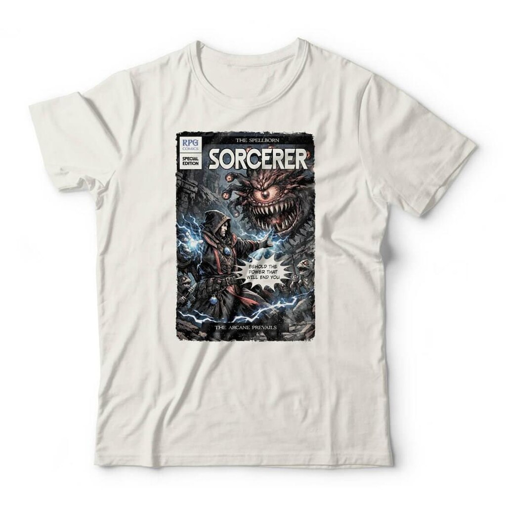 Camiseta Sorcerer Comics