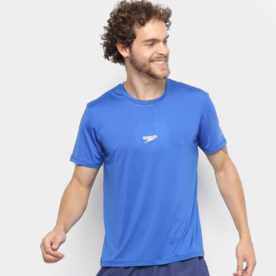 Camiseta Speedo Basic Stretch Masculina - Azul é ruim? Camiseta Speedo Basic Stretch Masculina - Azul é boa?