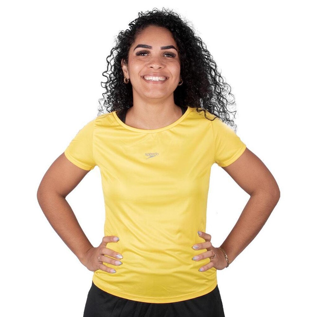 Camiseta Speedo Interlock Canoa Feminina