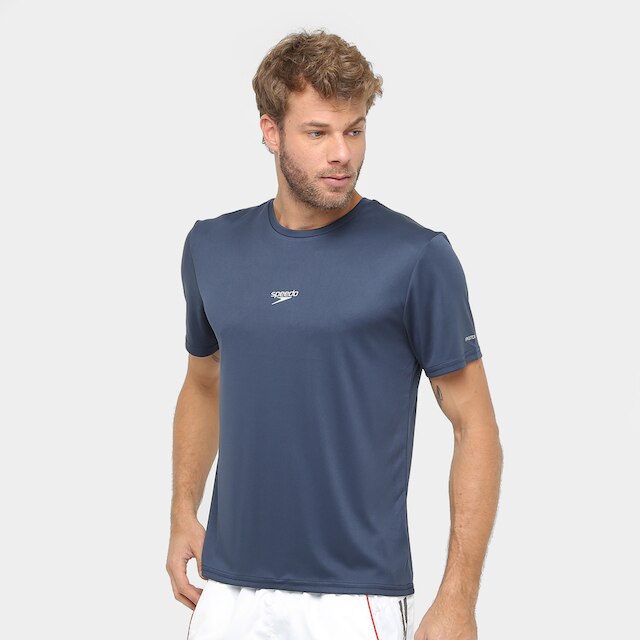Menor preço em Camiseta Speedo Interlock Masculina - Marinho