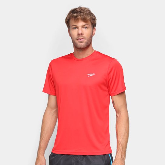 Camiseta Speedo Interlock Masculina - Vermelho é ruim? Camiseta Speedo Interlock Masculina - Vermelho é boa?