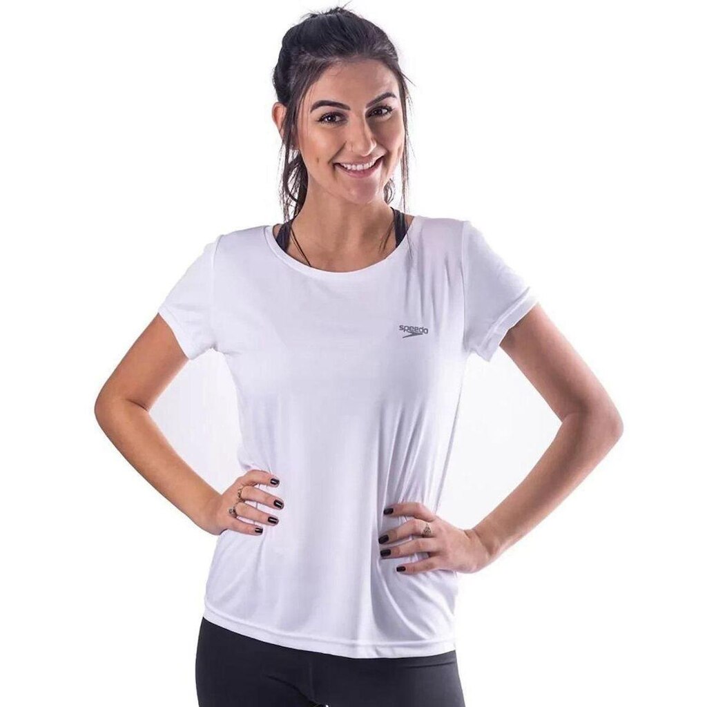 CAMISETA SPEEDO M - INTERLOCK CANOA 071687-001 - BRANCO P