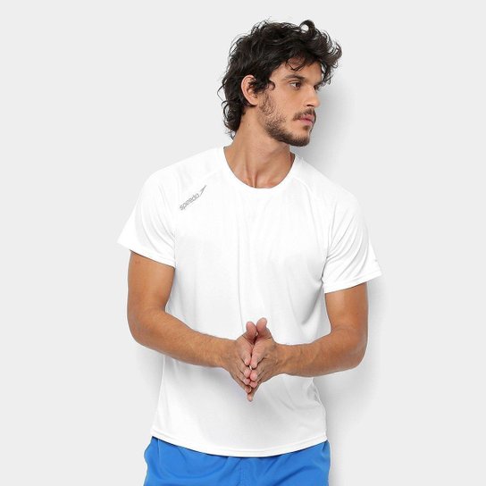 Camiseta Speedo Raglan Basic Masculina - Branco é ruim? Camiseta Speedo Raglan Basic Masculina - Branco é boa?