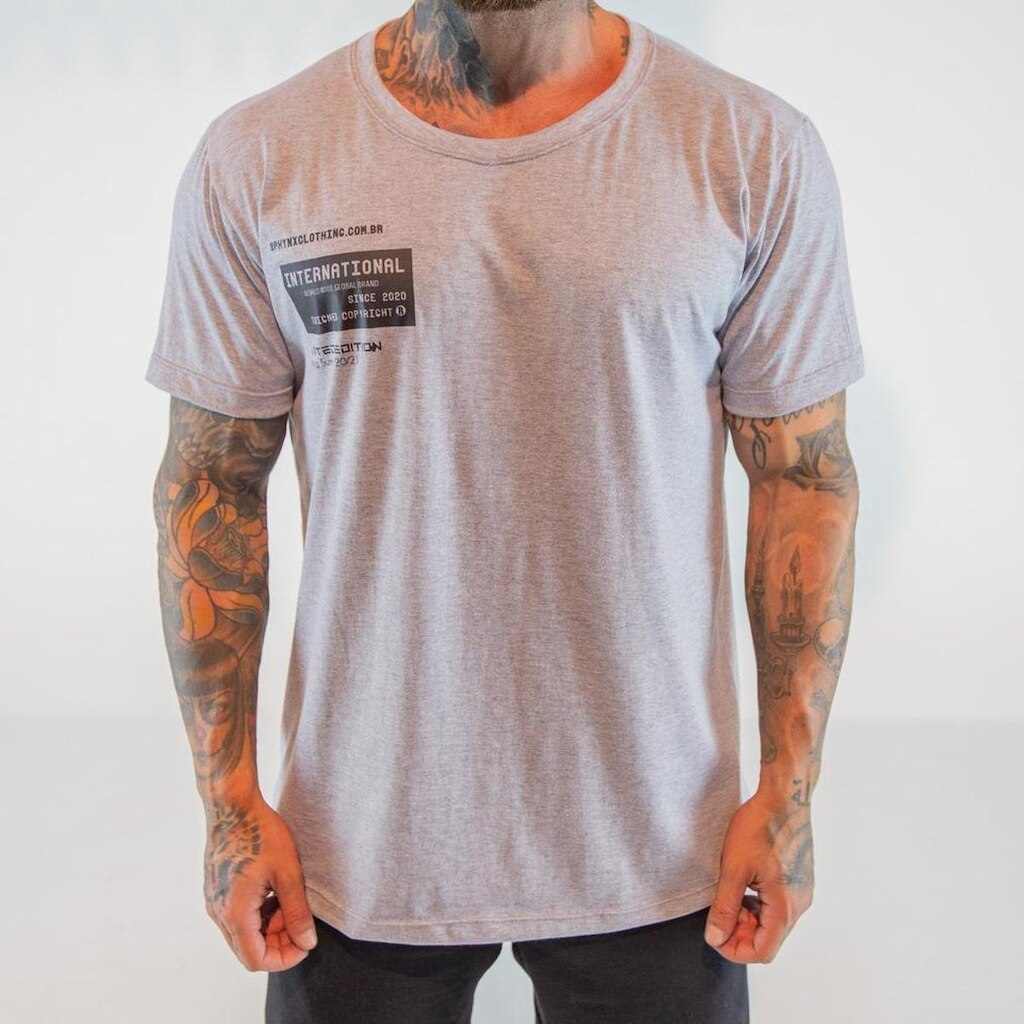 Camiseta Sphynx International Algodão Masculina