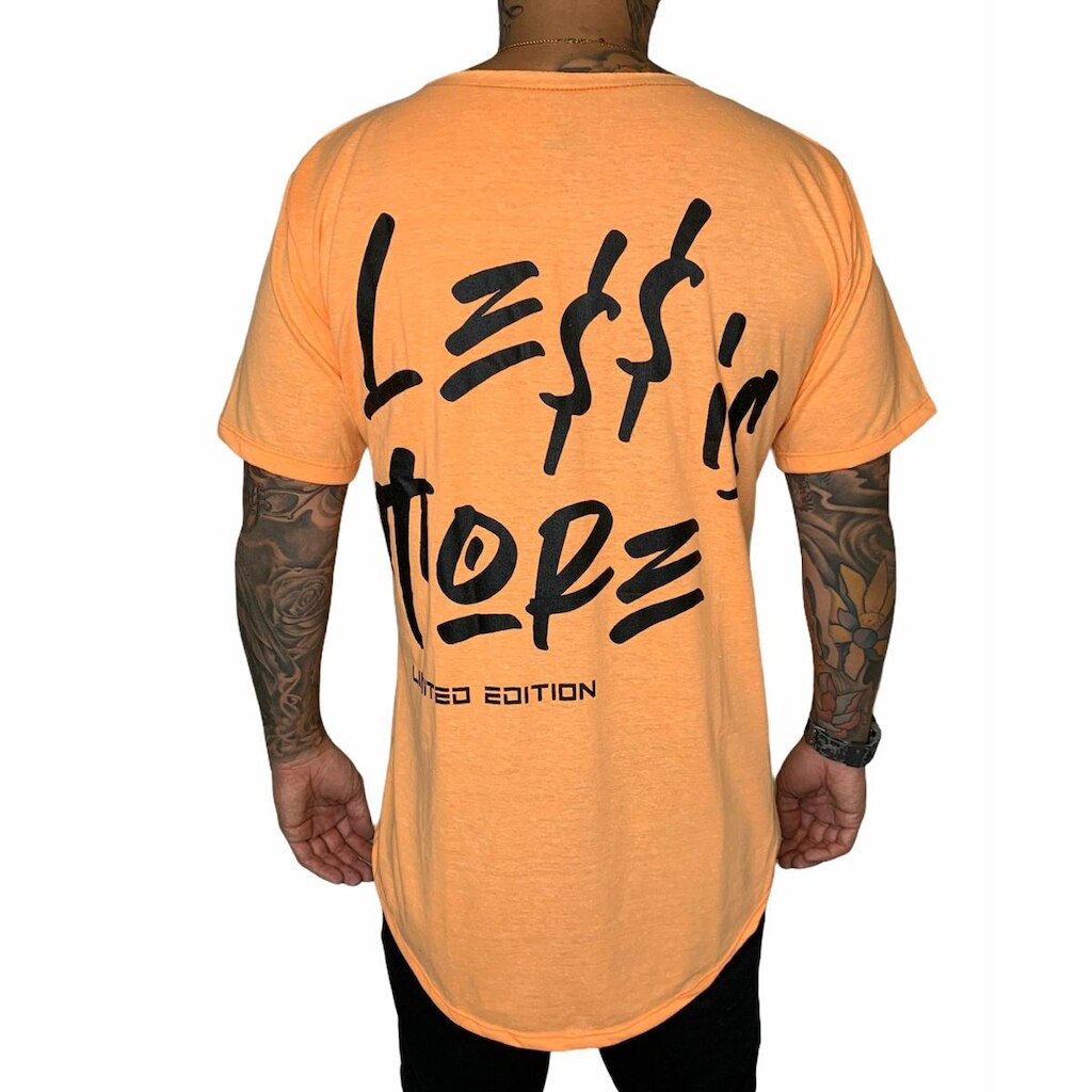 Camiseta Sphynx Less Is More Long Botonê Masculina