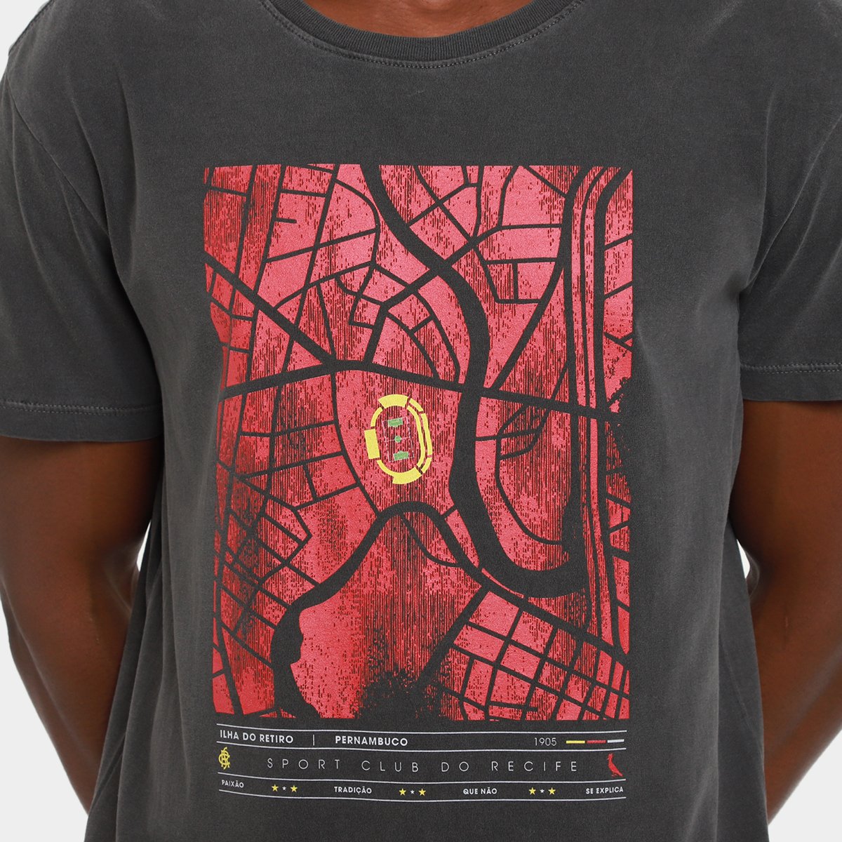 Camiseta Sport Recife Reserva Masculina - 2