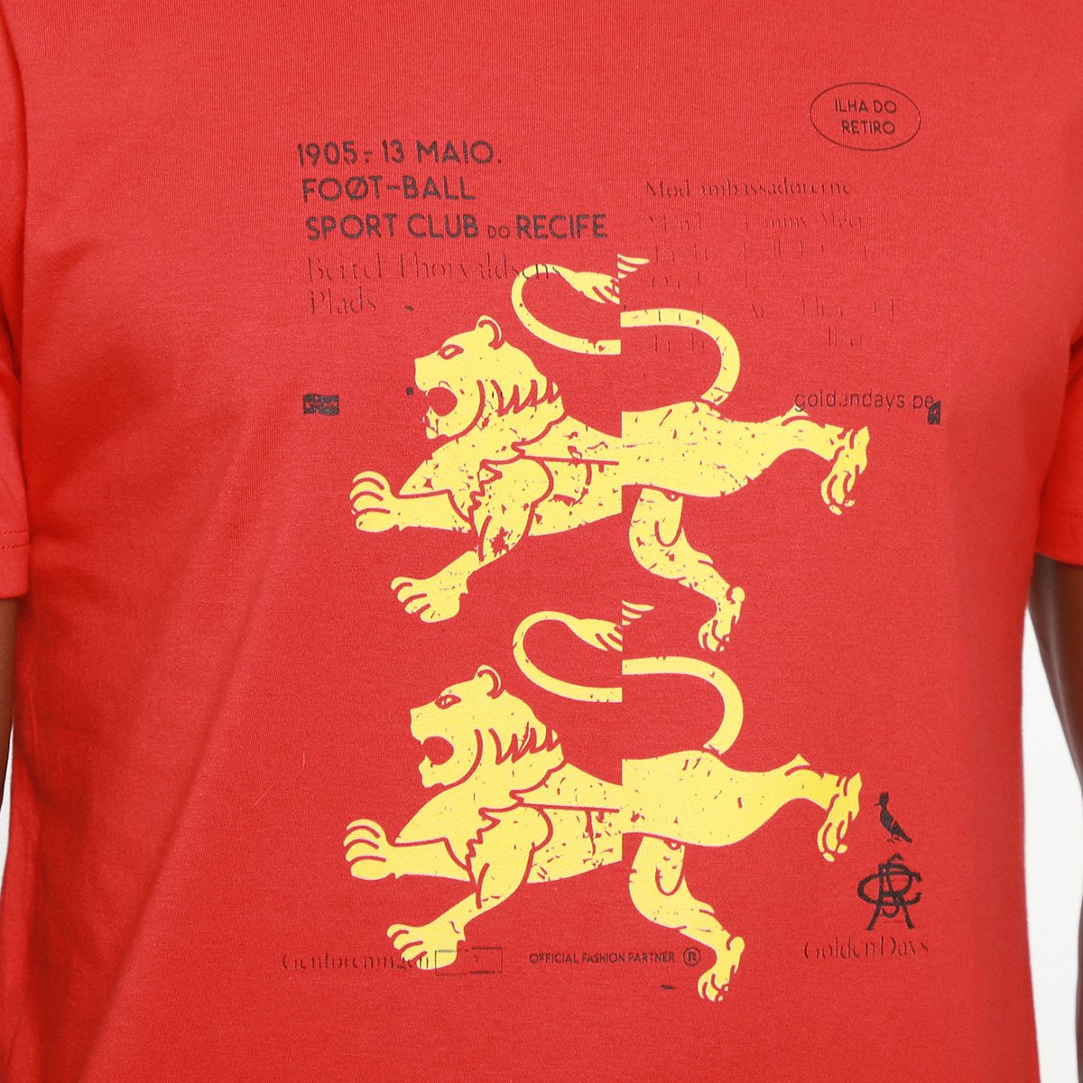 Camiseta Sport Recife Reserva Masculina - 2