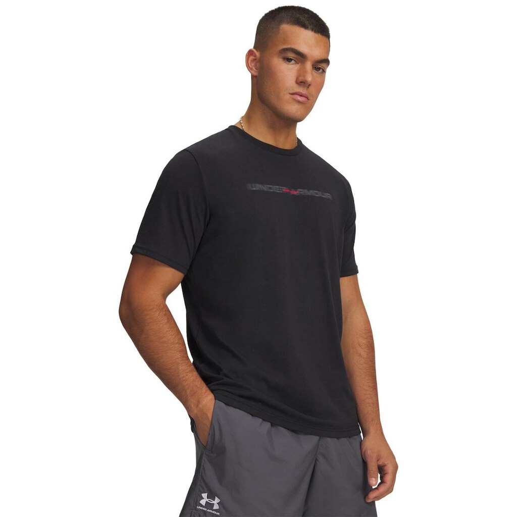 Camiseta Sportstyle Under Armour Blur Wordmark Masculina