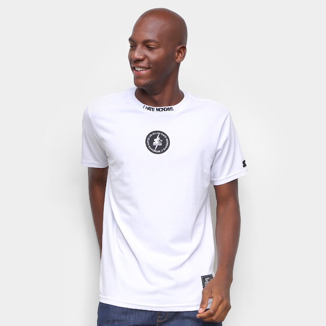 Camiseta Starter Black Label I Hate Mondays - Branco é boa?