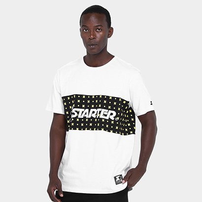 Camiseta Starter Especial Gato Felix Colorblock - Masculino