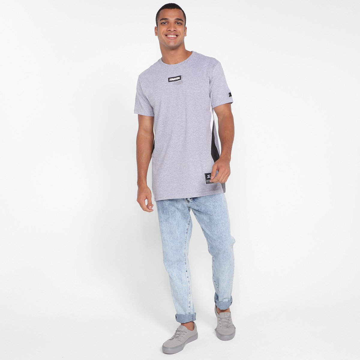 Camiseta Starter Listra Lateral Masculina - 3