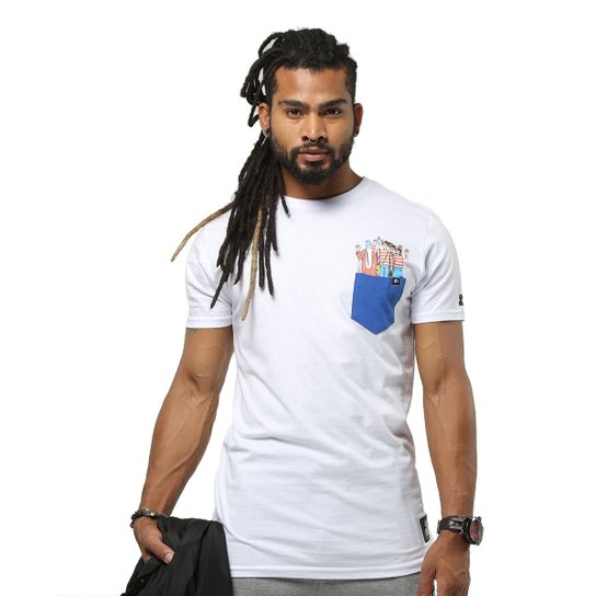 Camiseta Starter Pocket Wally Group - Branco é ruim? Camiseta Starter Pocket Wally Group - Branco é boa?