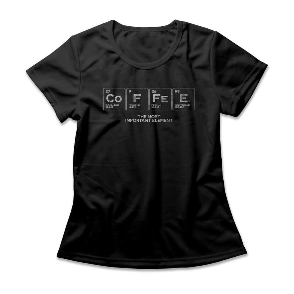Camiseta Studio Geek Coffee Element Feminino