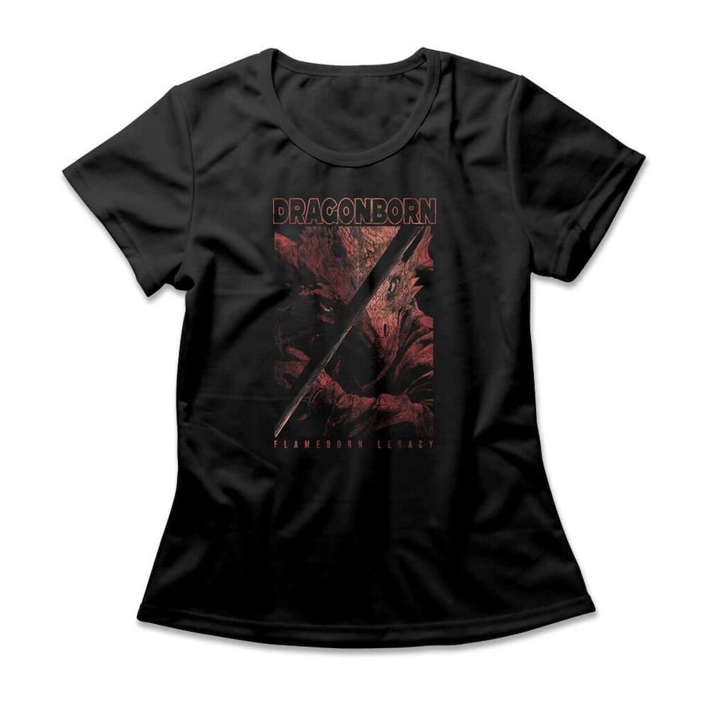 Camiseta Studio Geek Dragonborn Feminino