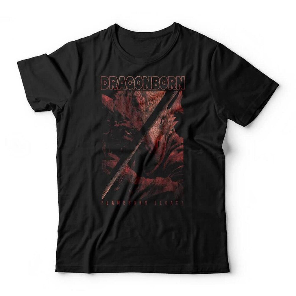 Camiseta Studio Geek Dragonborn Masculino