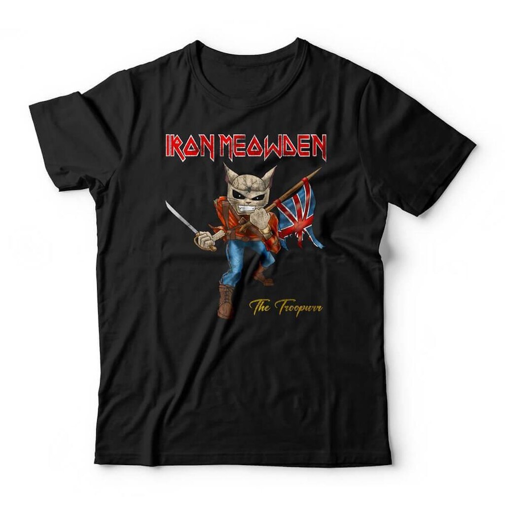 Camiseta Studio Geek Iron Meowden Masculino