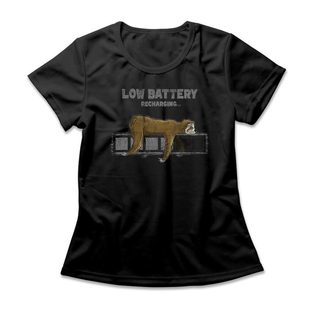 Camiseta Studio Geek Low Battery Feminino