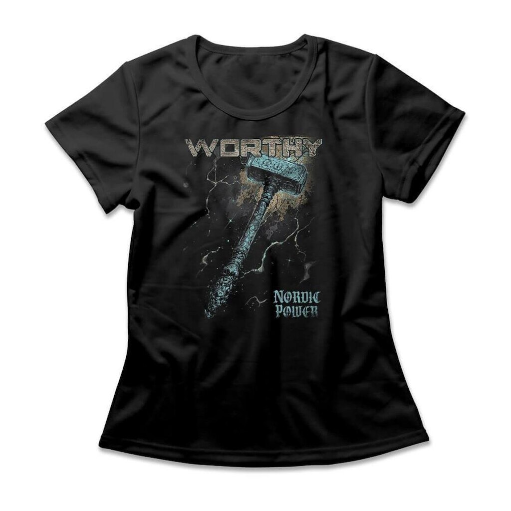 Camiseta Studio Geek Nordic Power Feminino