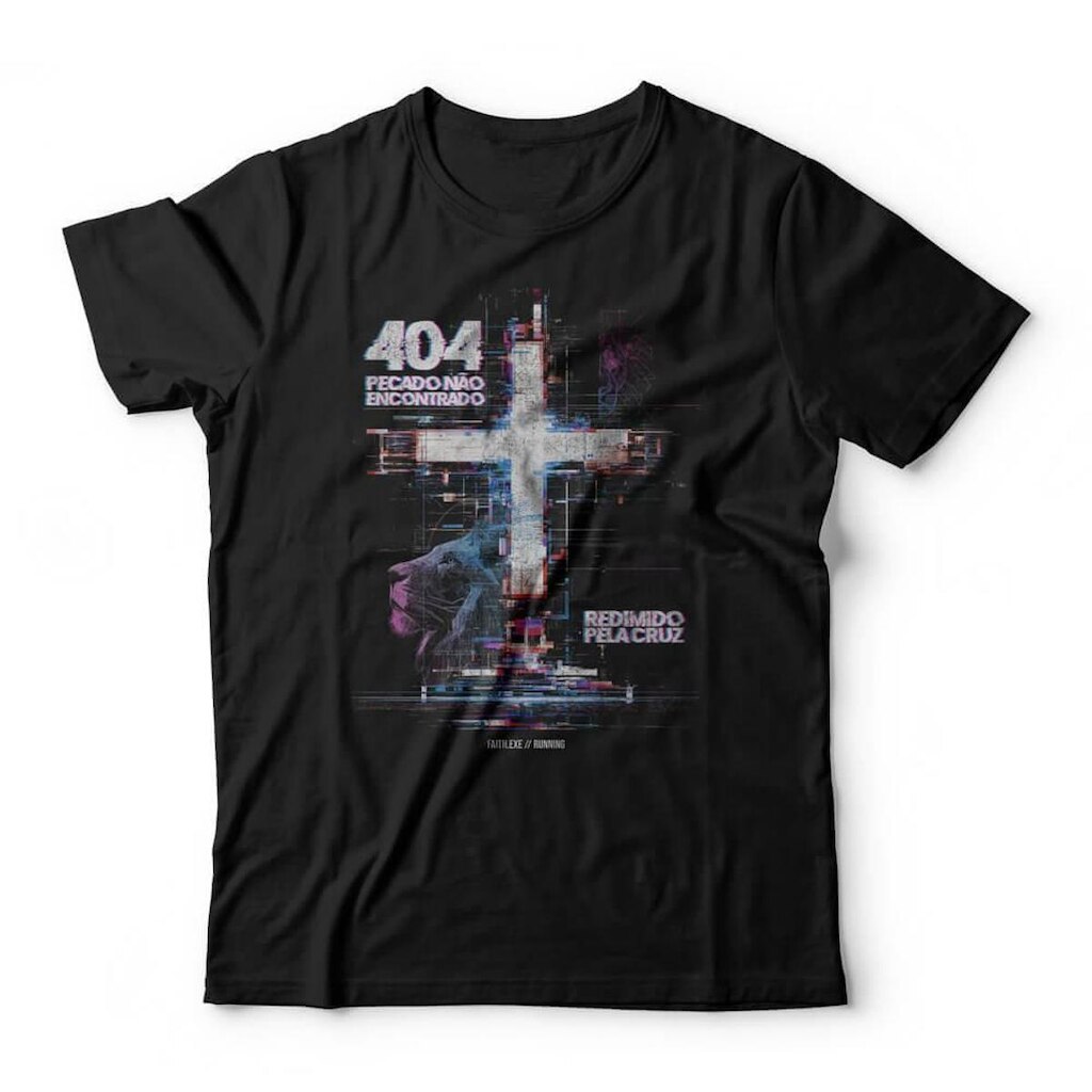Camiseta Studio Geek Pecado Não Encontrado Masculino