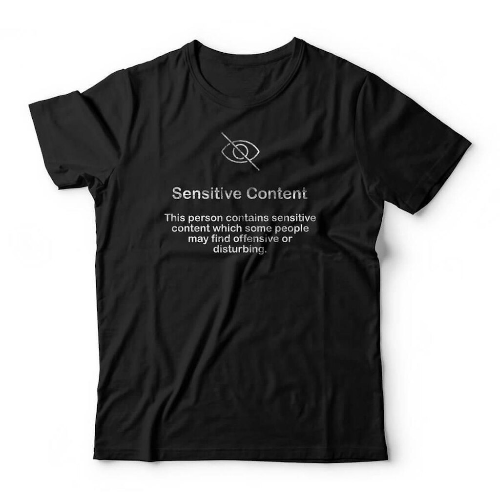 Camiseta Studio Geek Sensitive Content Masculino