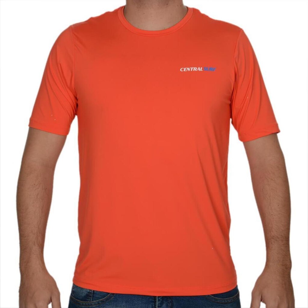 Camiseta Surf Central Surf - Laranja Central Surf