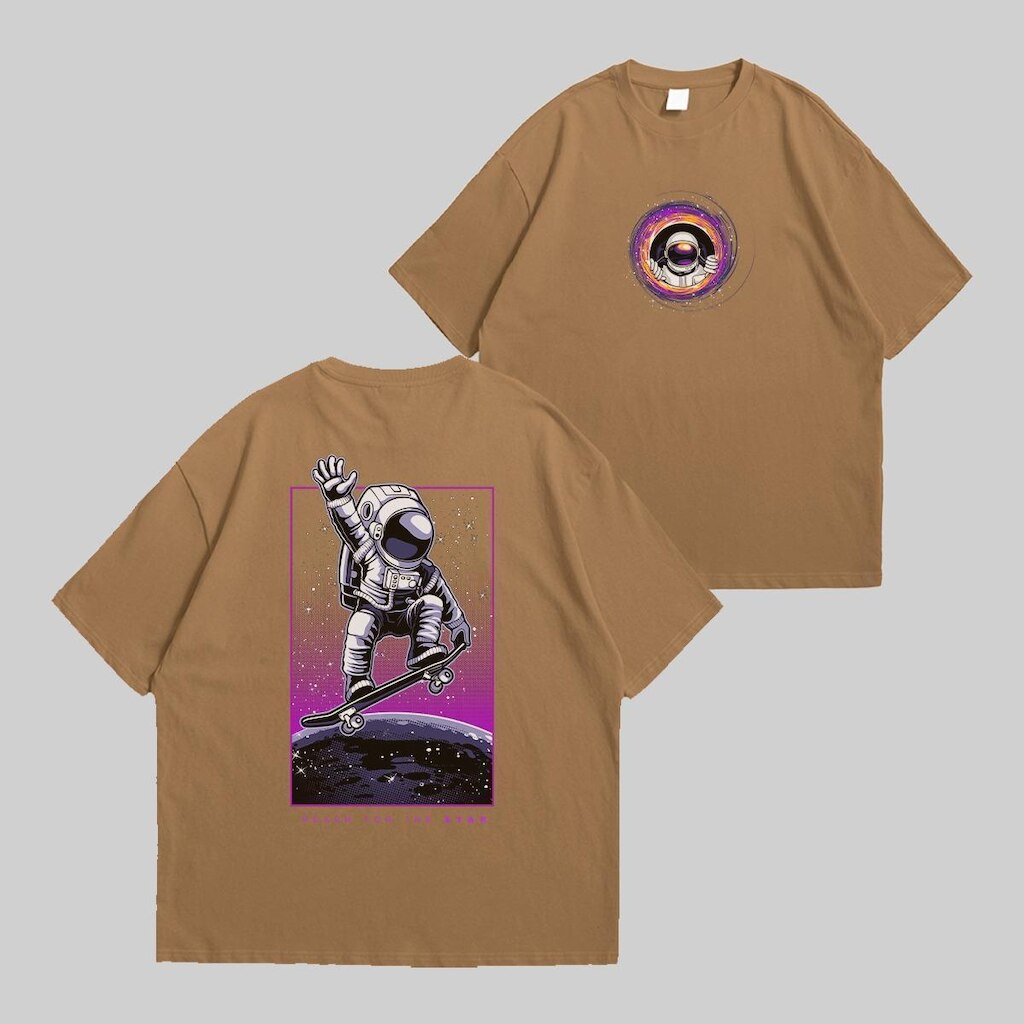 Camiseta Techmalhas Oversized Estampada Algodão Premium Masculina