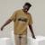 Camiseta Techmalhas Oversized Longline Leve Macia Masculina - Amarelo