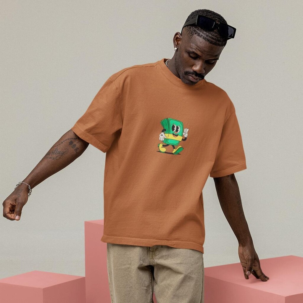 Camiseta Techmalhas Oversized Reta Academia Básica Masculina