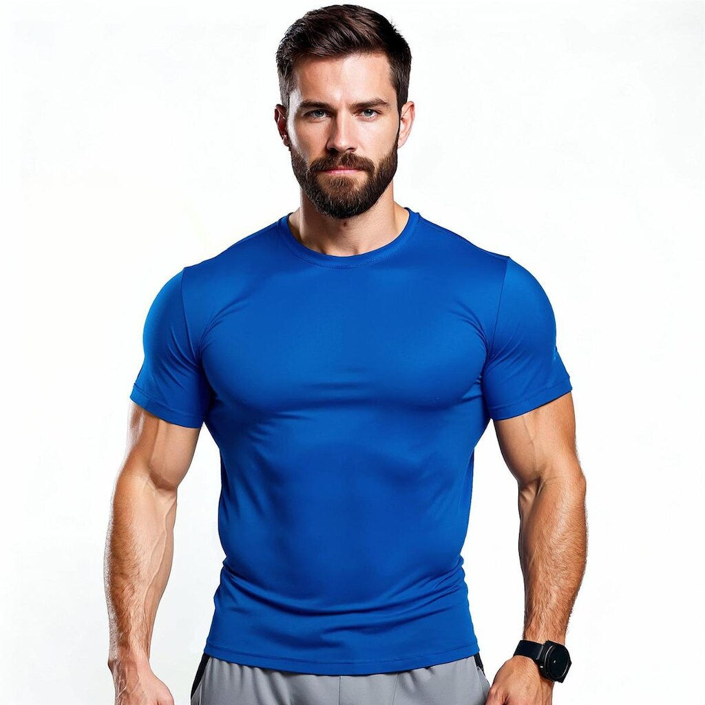 Camiseta Térmica de Compressão Gola Baixa Manga Curta Extreme Thermo